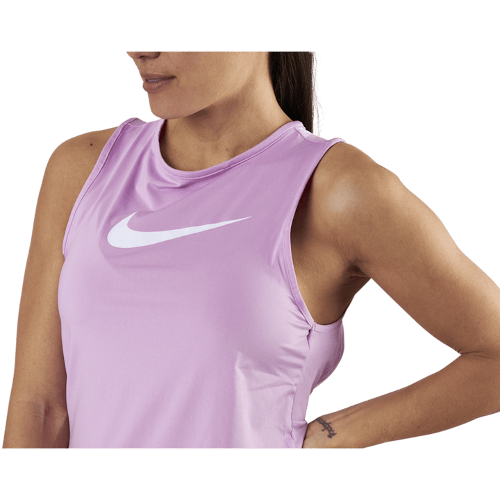 Essential Swoosh Tank Pink/White