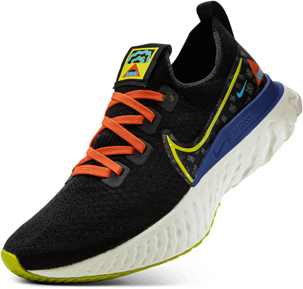 React Infinity Run Flyknit Green/Black