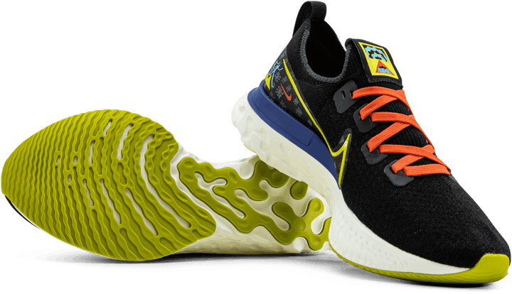 React Infinity Run Flyknit Green/Black