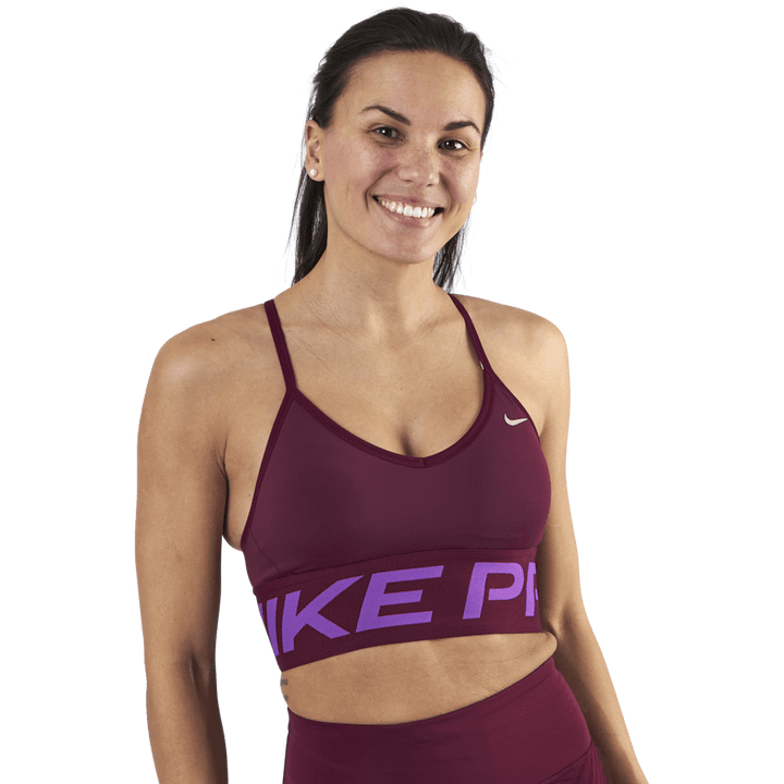 Indy Pro Long Line Bra Silver/Red