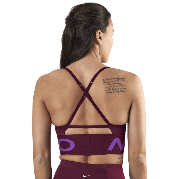 Indy Pro Long Line Bra Silver/Red