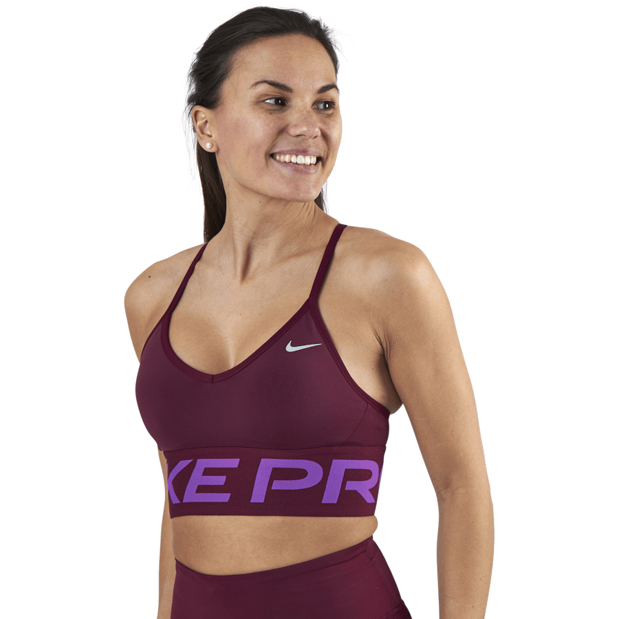 Indy Pro Long Line Bra Silver/Red