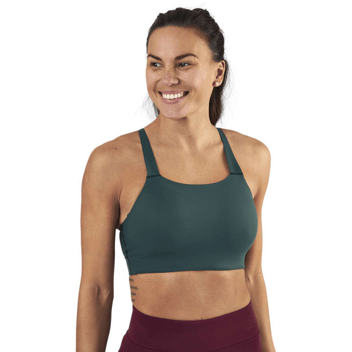 Swoosh Luxe Bra Green