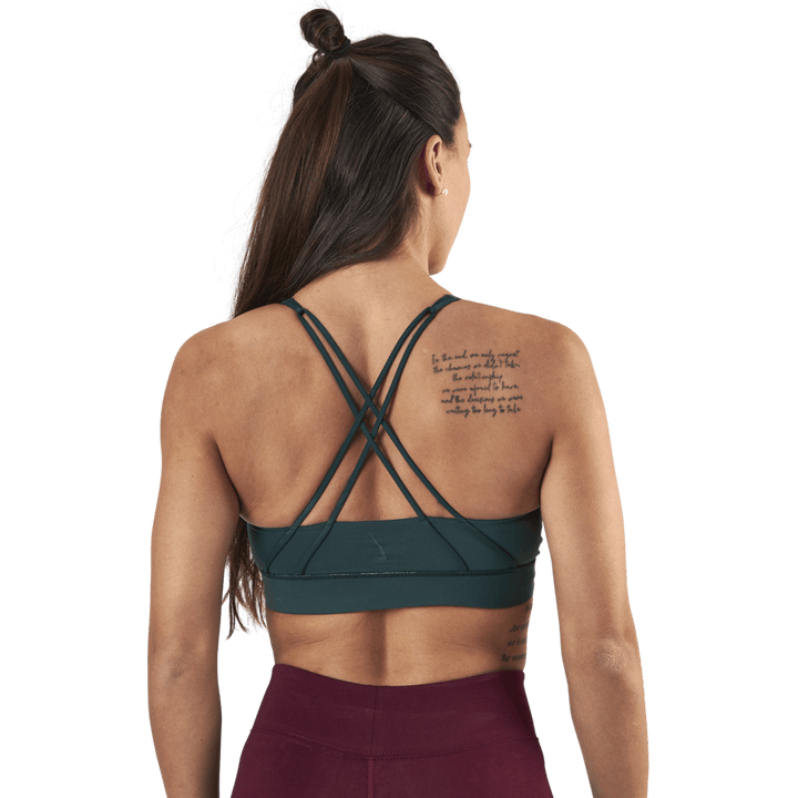 Swoosh Luxe Bra Green