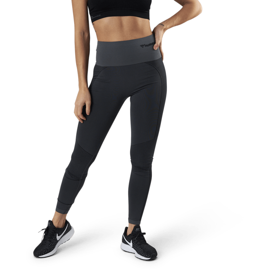 Zona High Waist Seamless Tights Grey