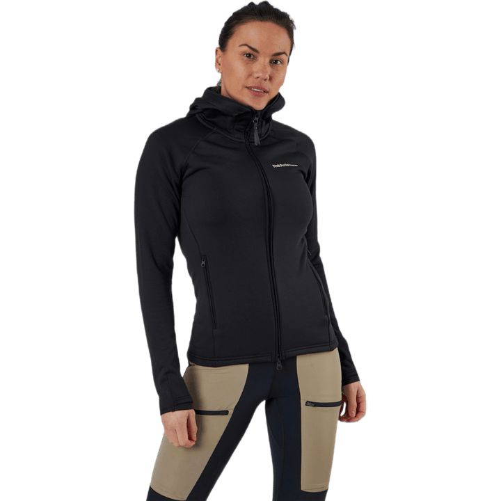 Chill Zip Hood Black