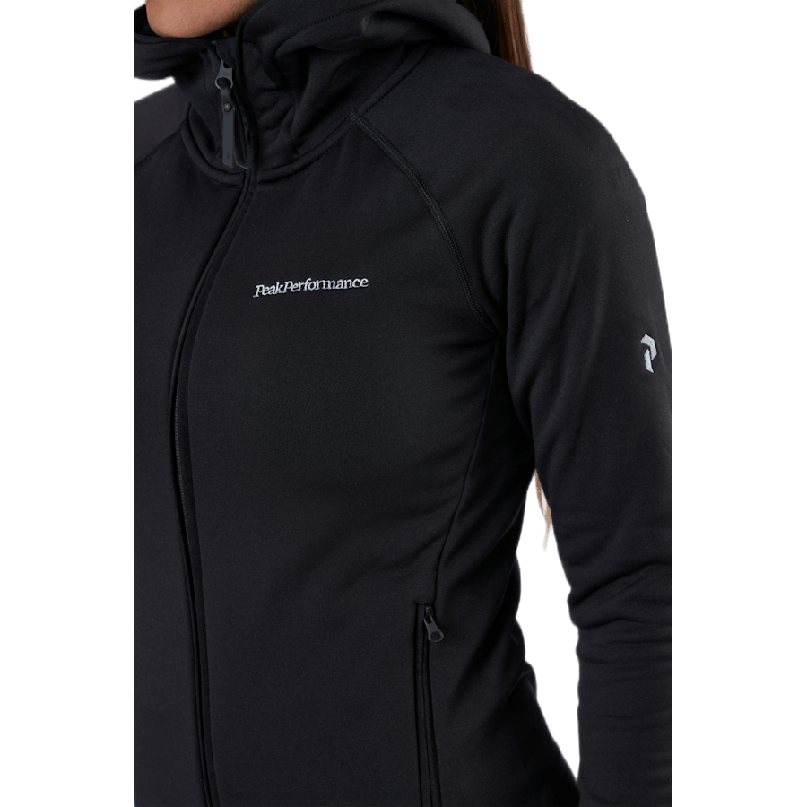 Chill Zip Hood Black