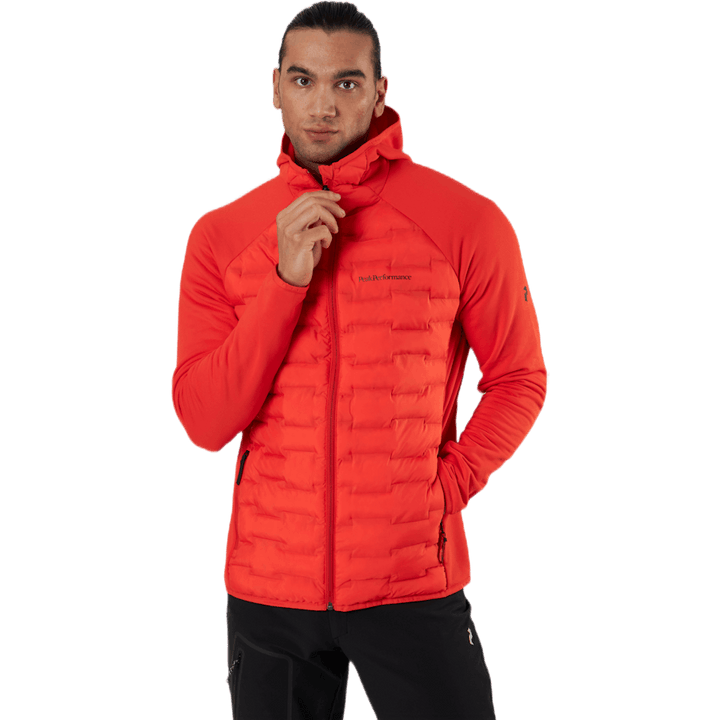 Argon Hybrid Haube Orange/Grau