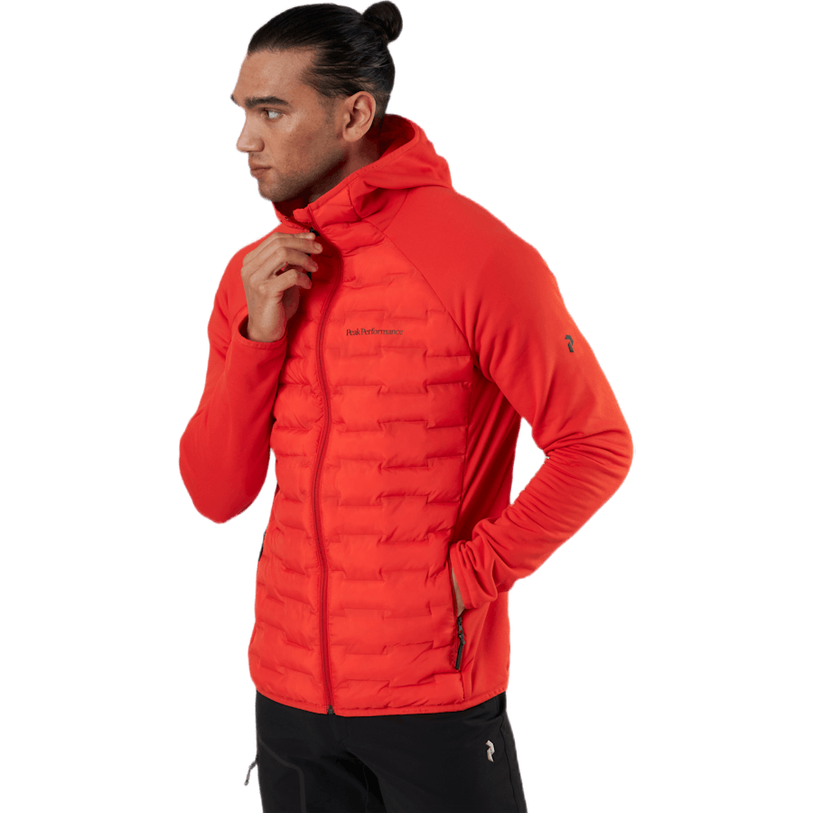 Argon Hybrid Haube Orange/Grau