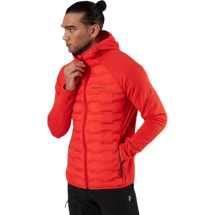 Argon Hybrid Haube Orange/Grau