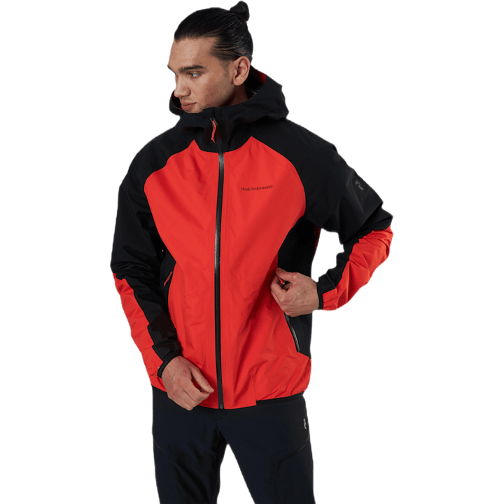 Veste Pac Orange/Noir