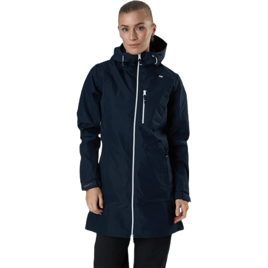 Long Belfast Jacket Blue