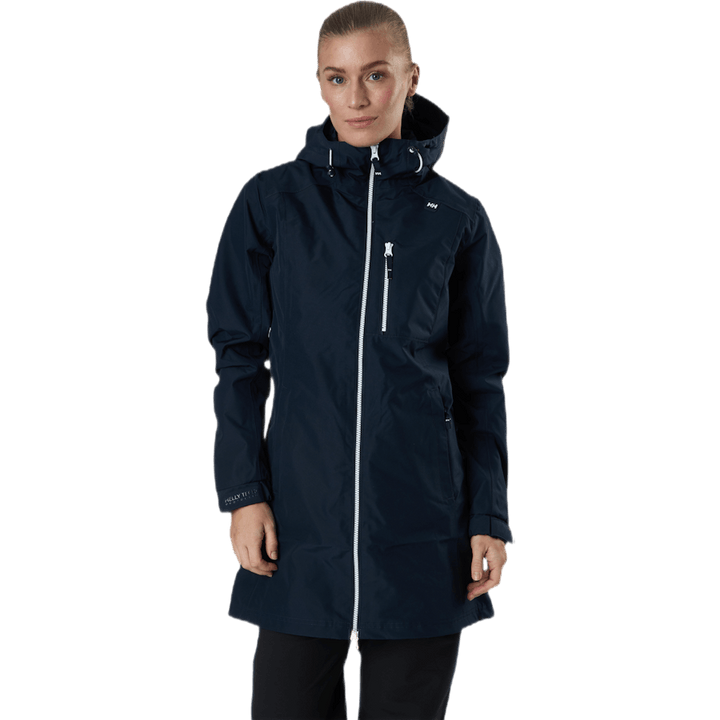 Long Belfast Jacket Blue