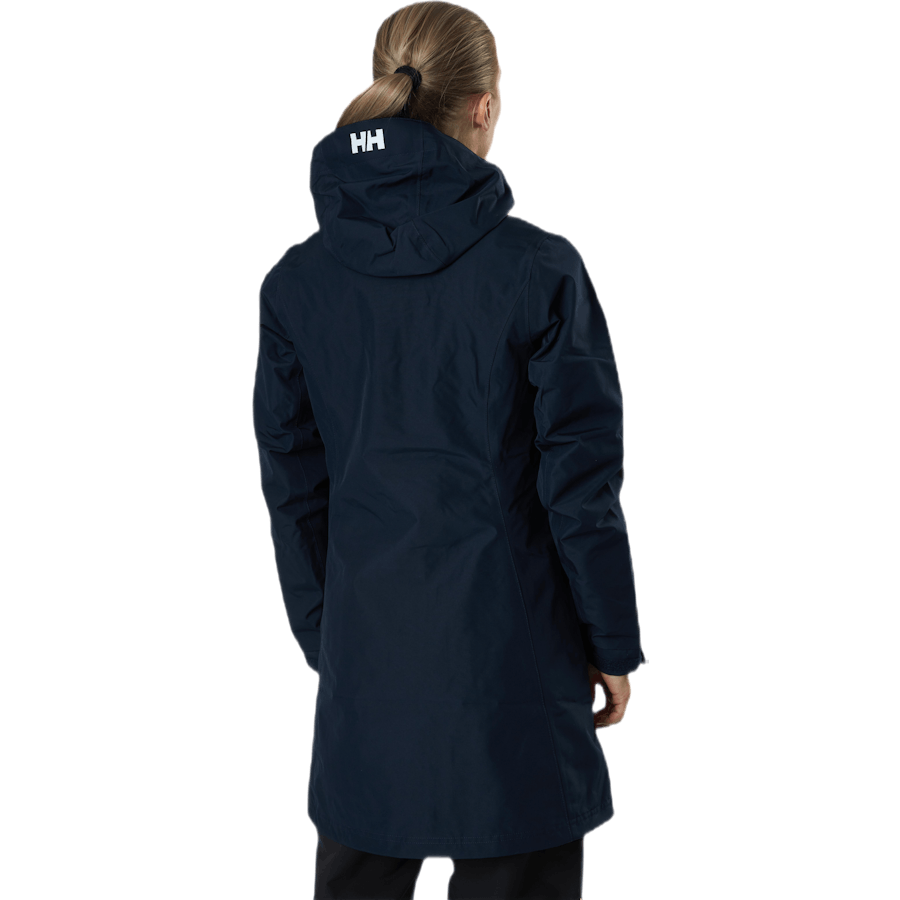 Long Belfast Jacket Blue