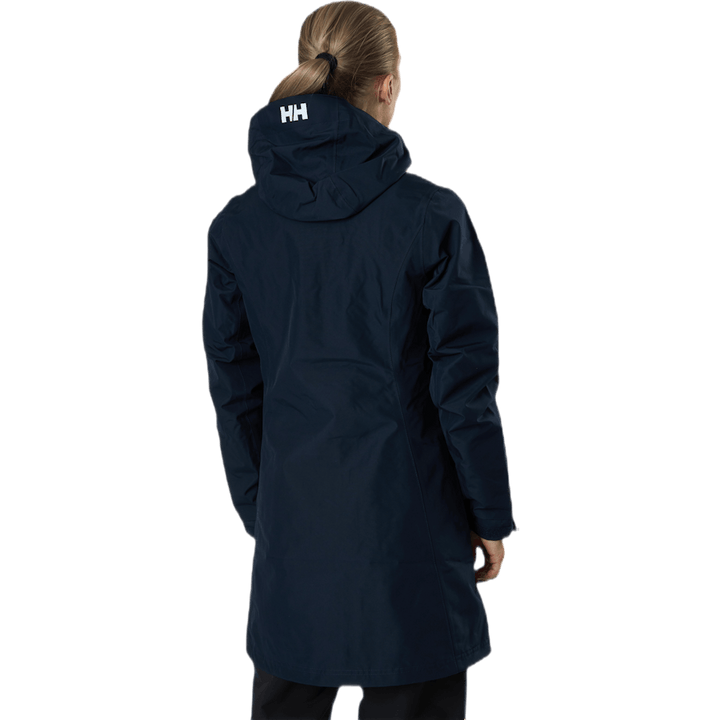 Long Belfast Jacket Blue