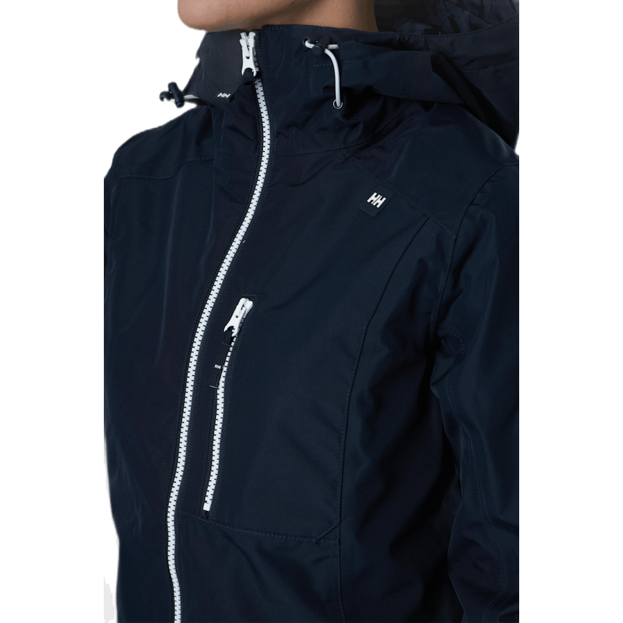 Long Belfast Jacket Blue