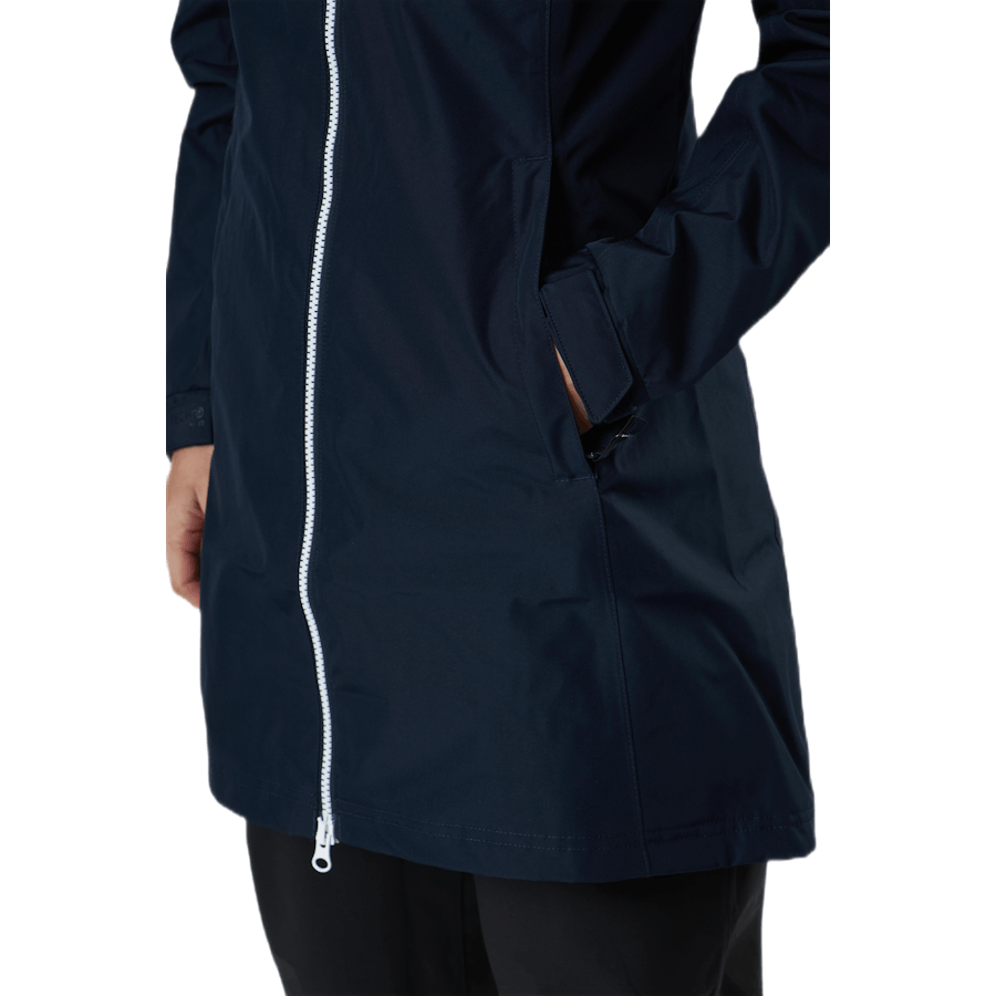 Long Belfast Jacket Blue