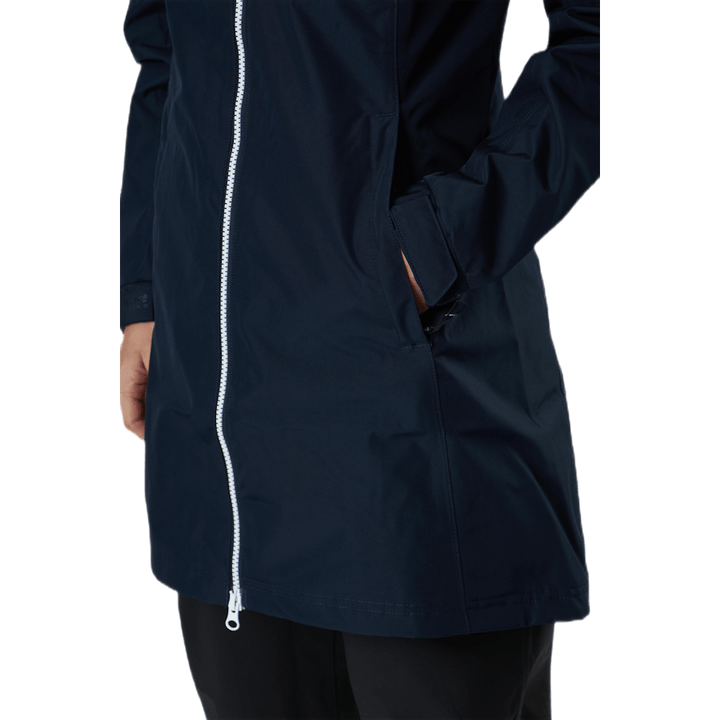 Long Belfast Jacket Blue
