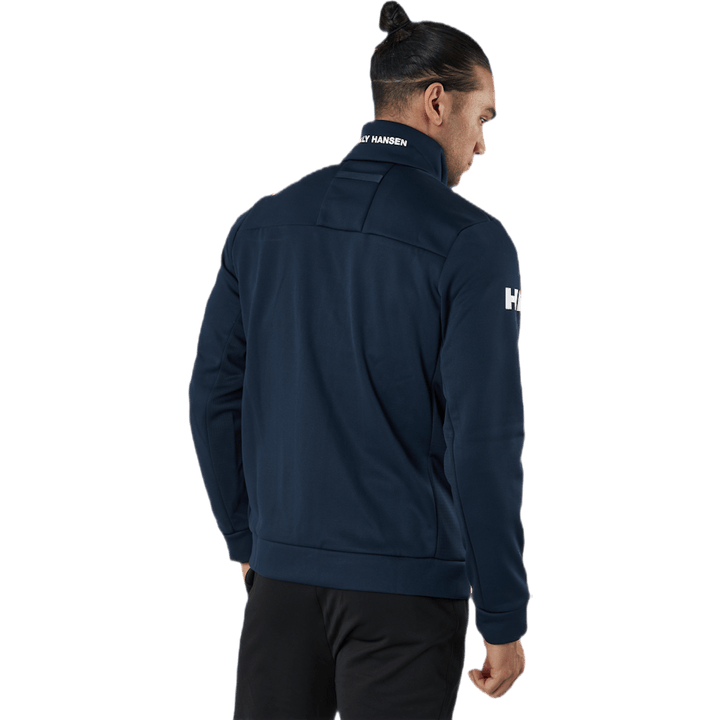 Crew Fleece Jacket Blue