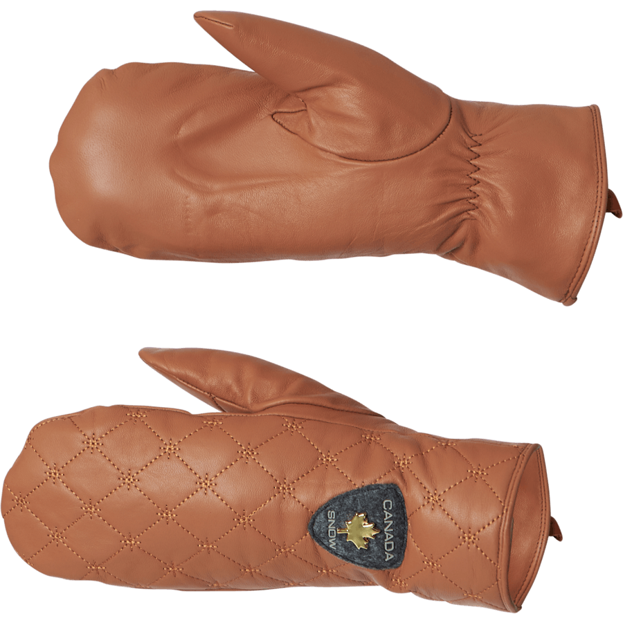 Idre Quilted Thumb Brown
