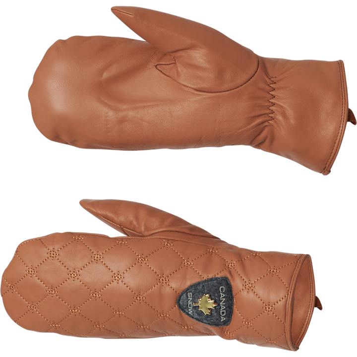 Idre Quilted Thumb Brown