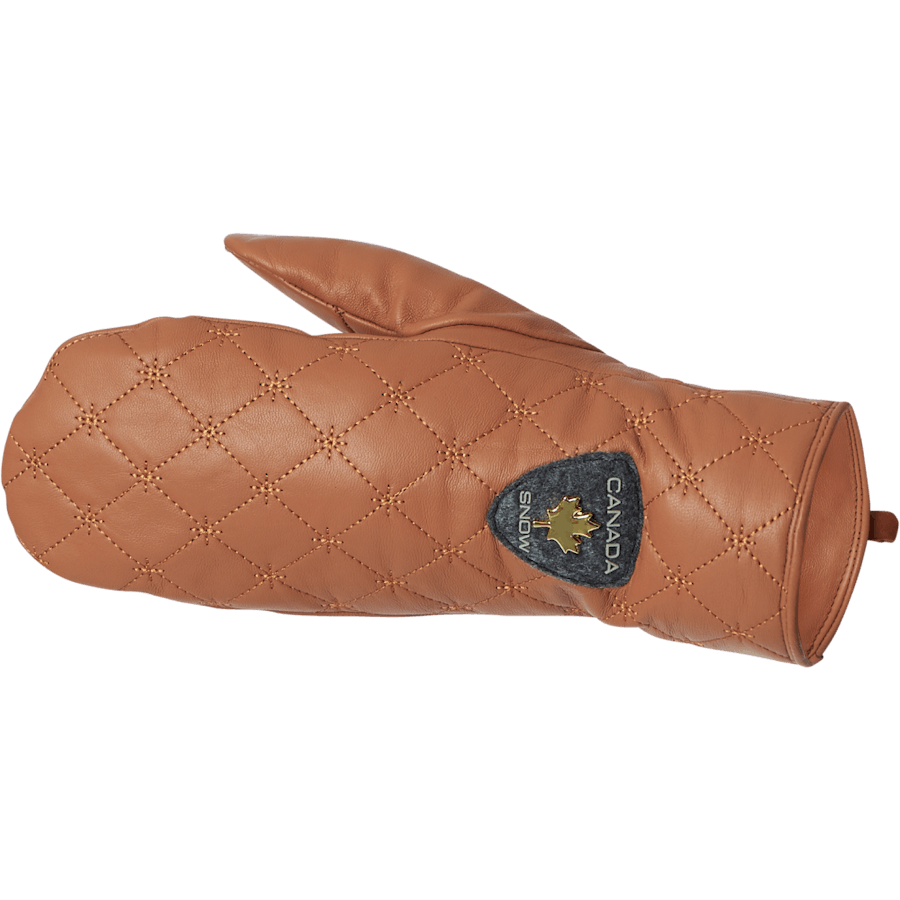 Idre Quilted Thumb Brown