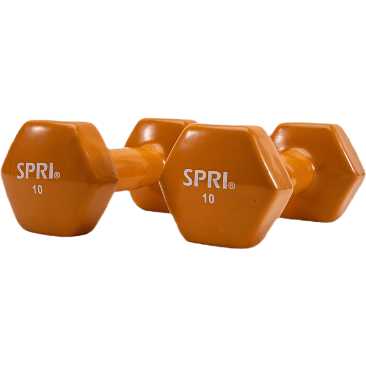 Dumbbell Vinyl 4,5KG/10LBS Orange