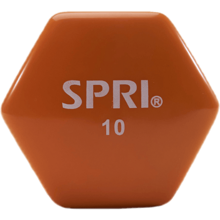 Dumbbell Vinyl 4,5KG/10LBS Orange