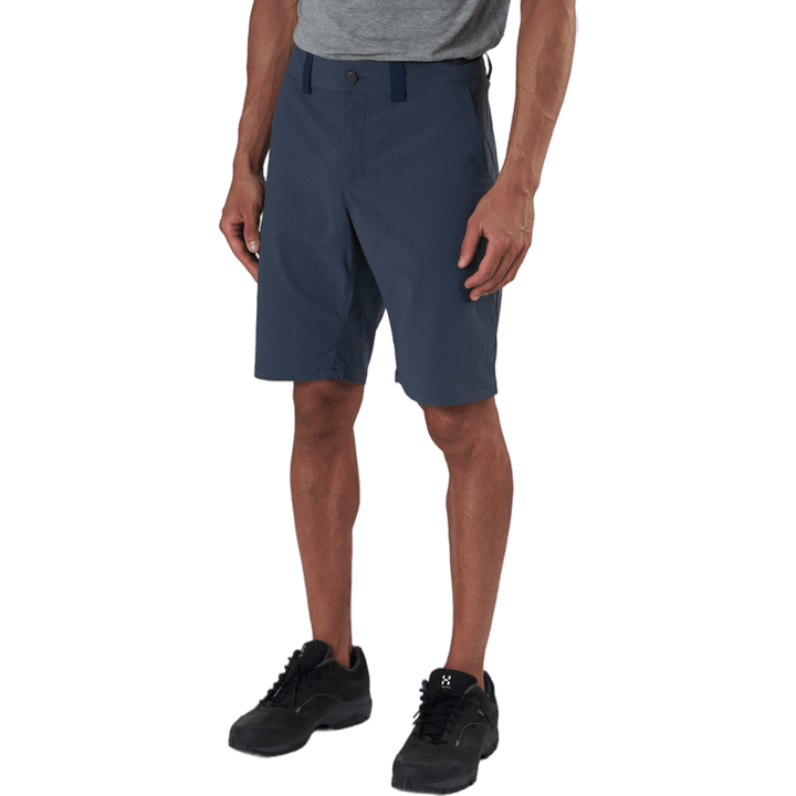 Short mi-long uni bleu