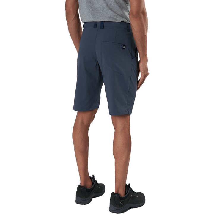 Short mi-long uni bleu