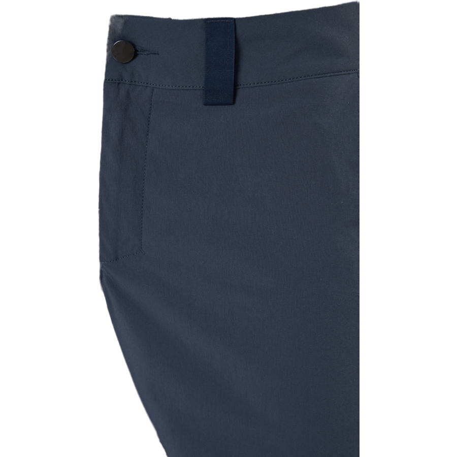 Short mi-long uni bleu