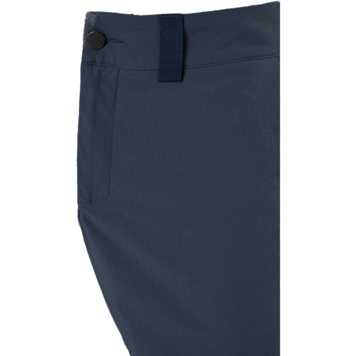 Short mi-long uni bleu