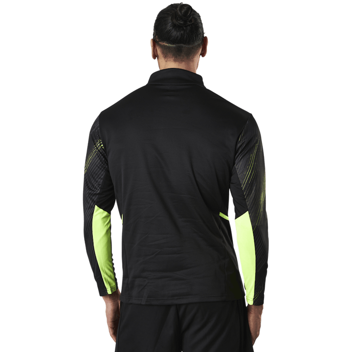 Individual Cup Training 1/4 Zip Top Black/Yellow