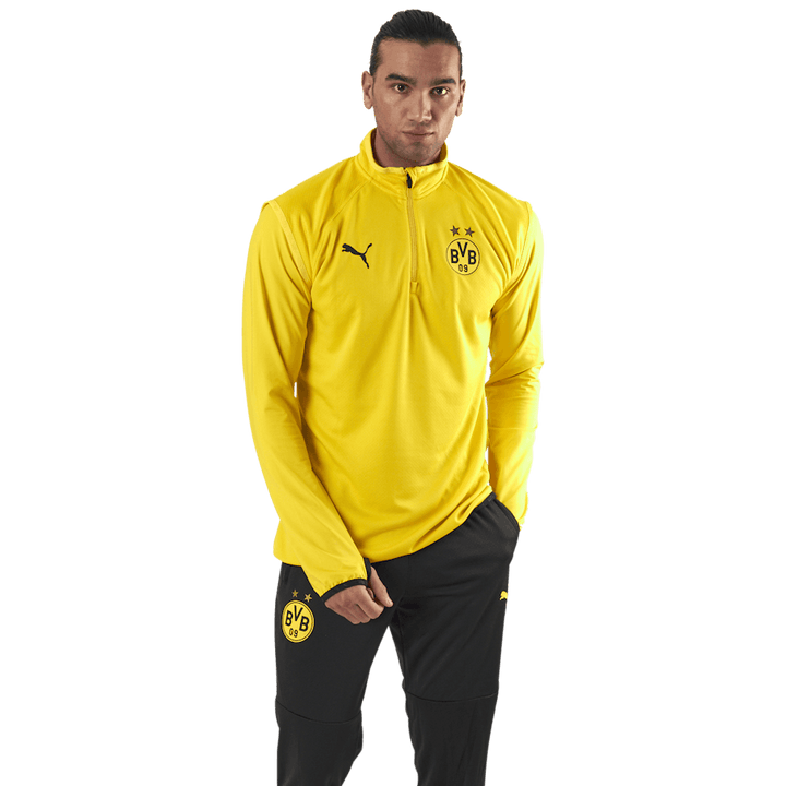 BVB Warmup Midlayer Black/Yellow