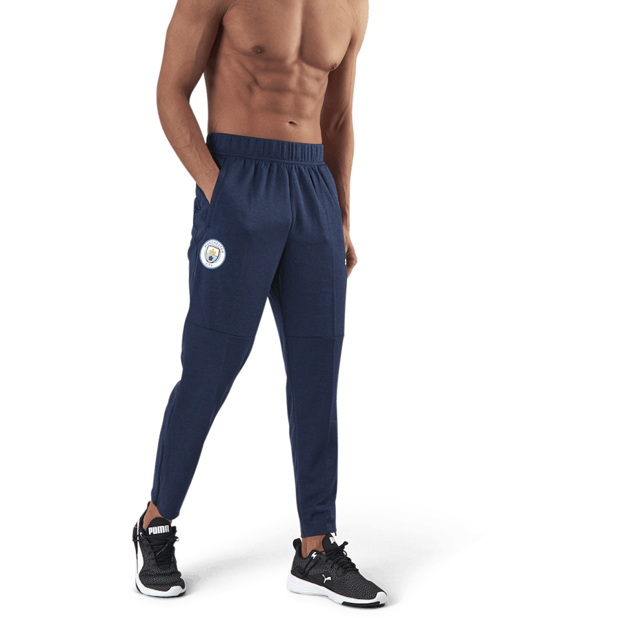 MCFC Aufwärmhose Blau/Weiß
