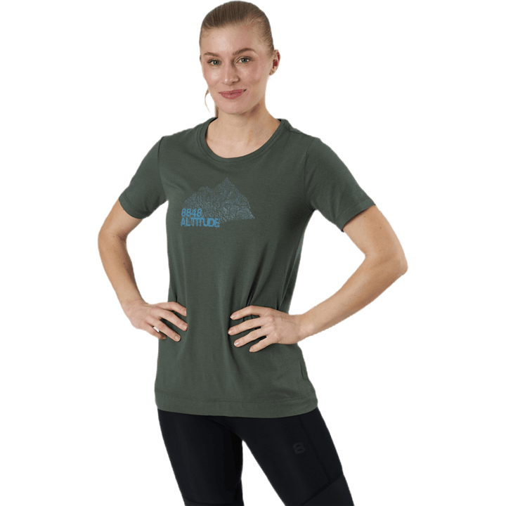 Waterlily Tee Green