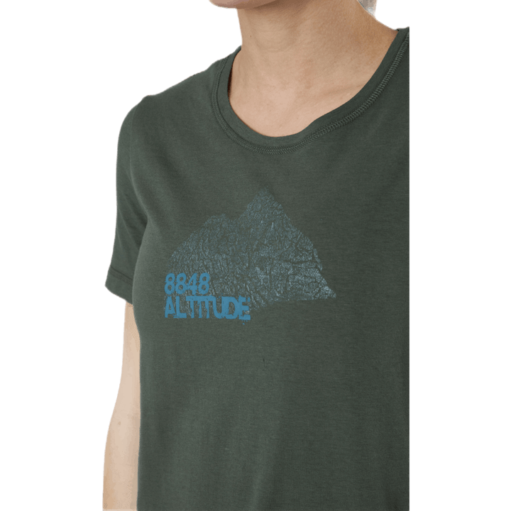 Waterlily Tee Green