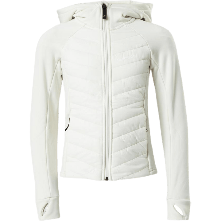Tovik Dívčí hybridní mikina s kapucí 3 White