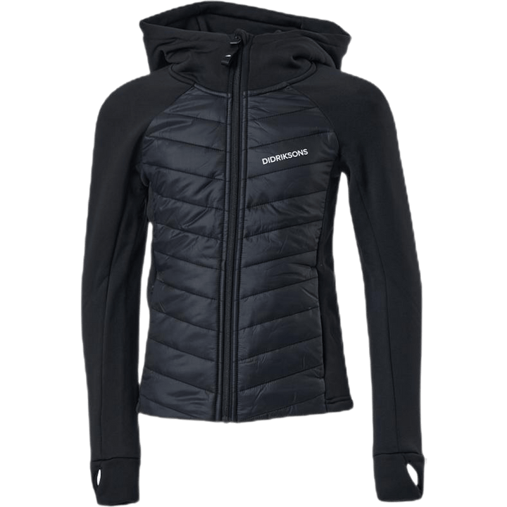 Tovik Girls Hybrid Hoodie 3 Black