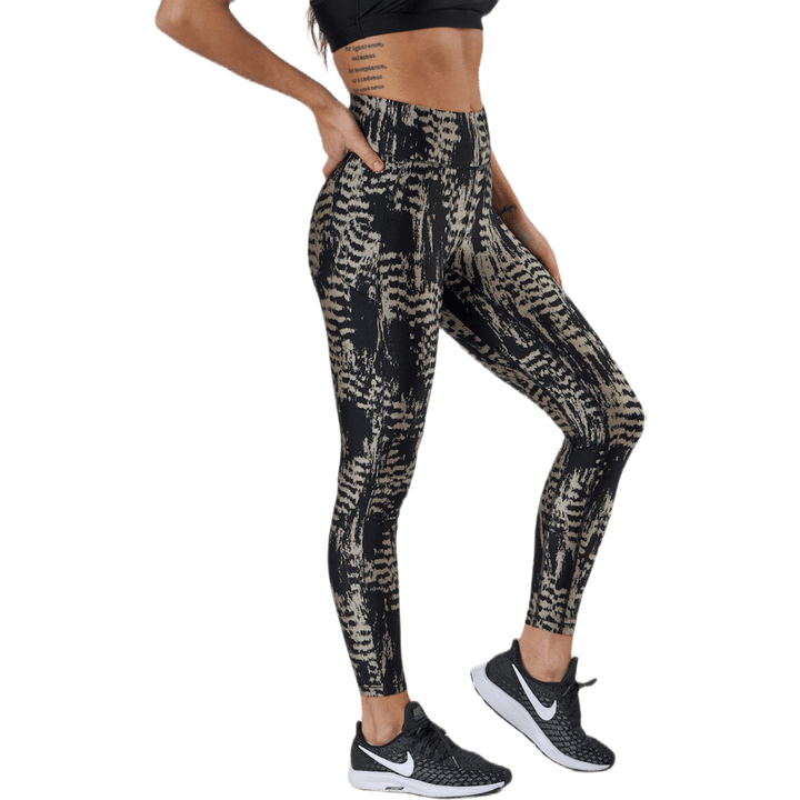 Iconic Printed 7/8 Tights Grey