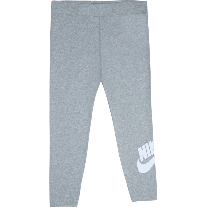 Sportswear Essential Women's High-Waisted Leggings (Plus Size) DK GREY HEATHER/WHITE