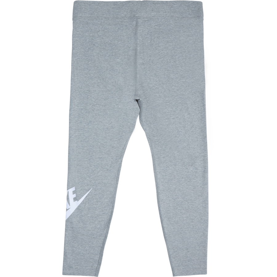 Sportswear Essential Women's High-Waisted Leggings (Plus Size) DK GREY HEATHER/WHITE