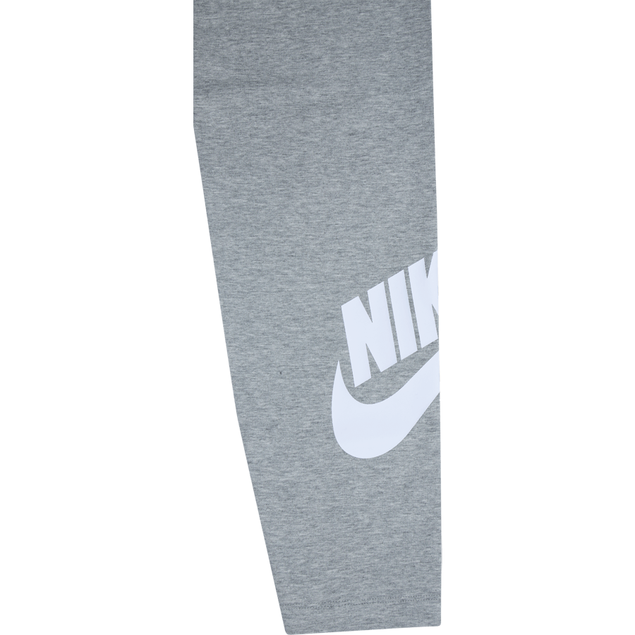 Sportswear Essential Women's High-Waisted Leggings (Plus Size) DK GREY HEATHER/WHITE
