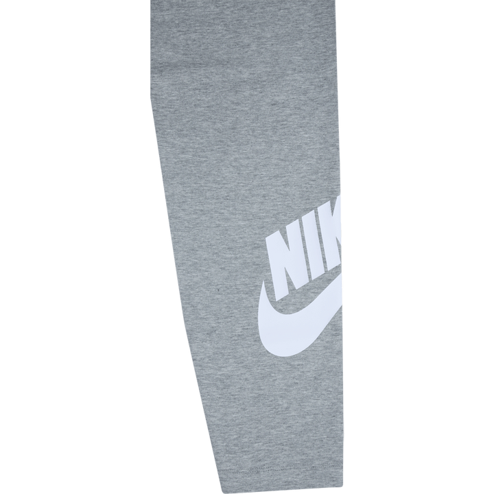 Sportswear Essential Women's High-Waisted Leggings (Plus Size) DK GREY HEATHER/WHITE