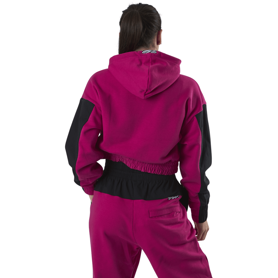 Sweat à capuche NSW ICN CLSH QZ Mix Rose