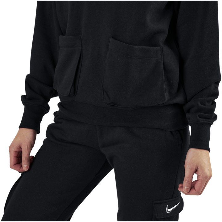 Nsw Swoosh Hoodie Ft Weiß/Schwarz