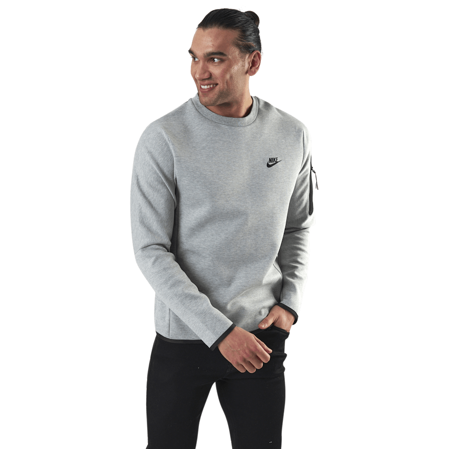 Sportswear Tech Fleece moška moška jopa DK GREY HEATHER/BLACK