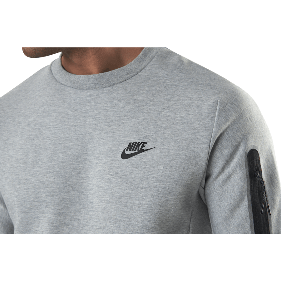 Sportswear Tech Fleece moška moška jopa DK GREY HEATHER/BLACK