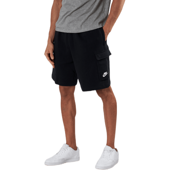 Short cargo Sportswear Club pour homme, noir/blanc