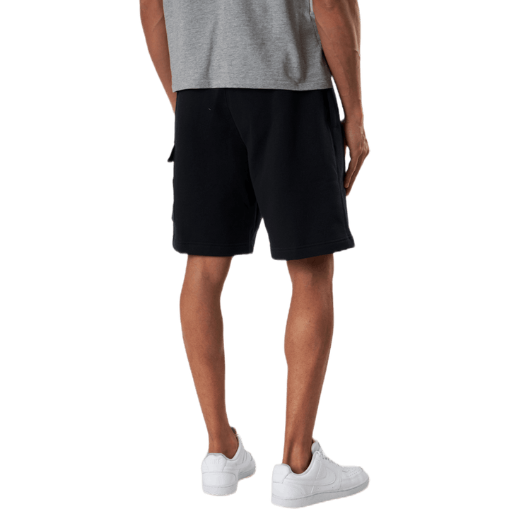 Short cargo Sportswear Club pour homme, noir/blanc